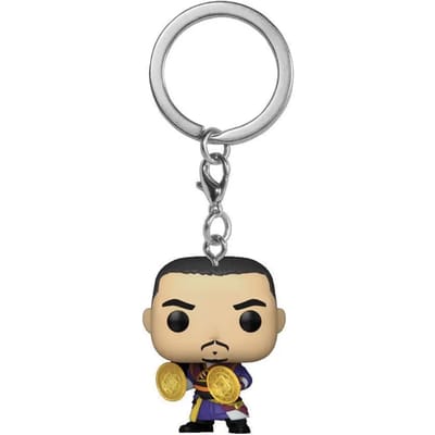 Set van 12 sleutelhangers Funko Doctor Strange in the Multiverse of Madness Pocket POP Vinyl Wong
