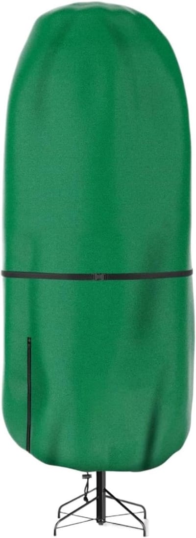 Boomtassen, kerstboom opbergtas, kunstmatige boomhoes, stofdichte boomtas, Oxford doek kerstboom opbergtas, stofbestendige cover organizer bocht kerstboom opslag voor kunstmatige bomen-Groen 4ft
