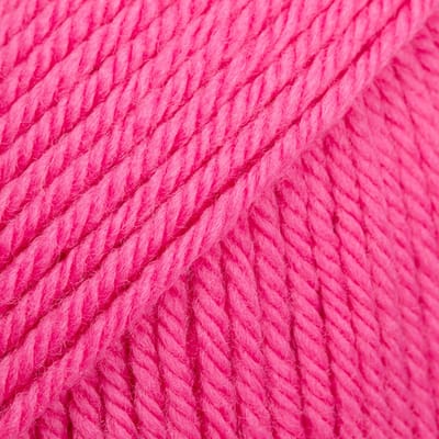 DROPS Daisy Uni Colour - 22 magenta - Merino Garen