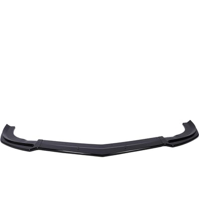 3 STKS Voorbumper Lip Hoge Sterkte Bumper Lip Spoiler Splitter Body Kit voor C-Klasse W204 Facelift AMG C63 2011 2014 black