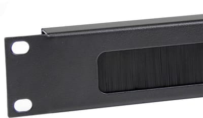 StarTech.com 1U Brush Strip Horizontal Server Rack Cable Management Panel