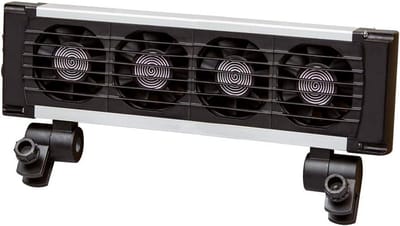 Aquarium Koeler - Aqua Cooler - Aquarium Temperatuur - 4 Ventilatoren - 300 Liter - Aluminium