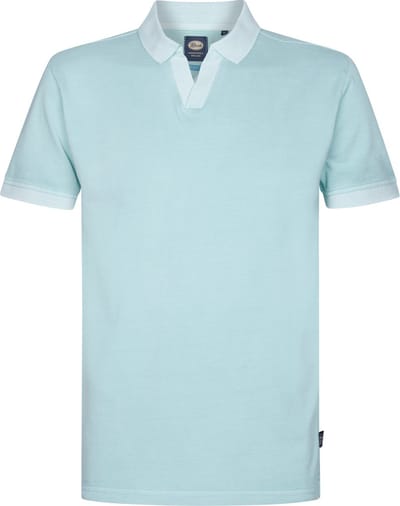 Petrol Industries - Heren Piqué Polo Cayside - Blauw - Maat M