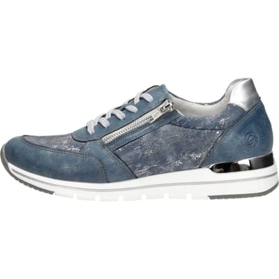 Remonte Sneakers blauw Synthetisch - Dames - Maat 38