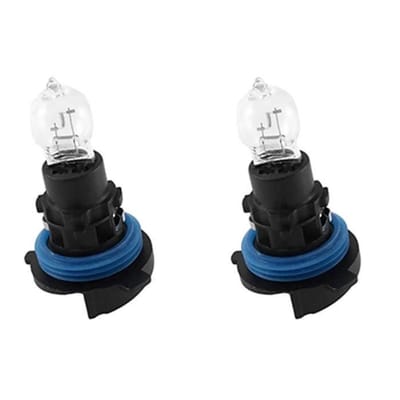 Twee dagrijverlichtingslampen voor (met fitting) geschikt voor Peugeot 3008, 5008 en Citroën C5, 12V 24W, modelnummers 6216F6, 89072904, PH24W.