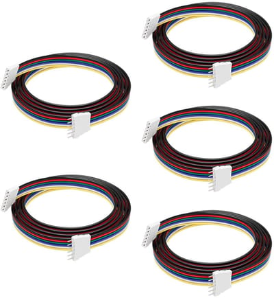 Store_9 - 6PIN JST-SM LED-stekker - LED-strip aansluiting - 0,5 meter kabel - Mannelijke connector - Geschikt voor LED-projecten