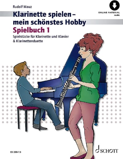 Schott Music Klarinette spielen - mein schönstes Hobby 1 - Spielbuch - Lesboek voor houten blaasinstrumenten