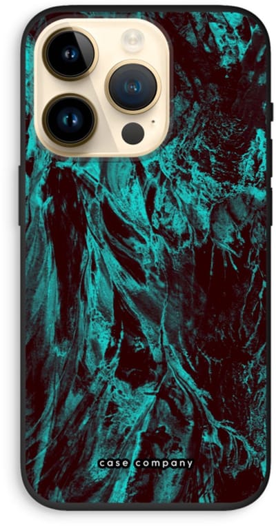 Case Company® - Hoesje geschikt voor iPhone 14 Pro hoesje - Ice Age - Biologisch Afbreekbaar Telefoonhoesje - Bescherming alle Kanten en Schermrand