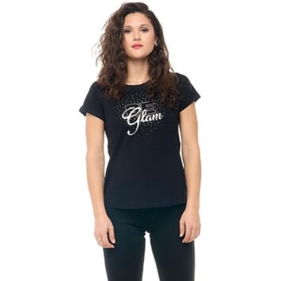 T-shirt Korte Mouw Leone 1947 Woman Short Sleeves Be Glam