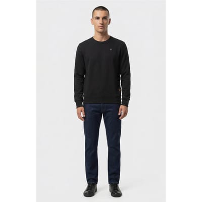 G-Star Crew Slim Sweat L/s Dk Black Taglia: XS | Maglioni a maglia Outlet | Uomo | Nero