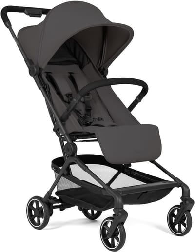 hauck Lite N Care - Je ultralichte stads- en reisbuggy van carbon - Slechts 5,5 kg - Dark Anthracite