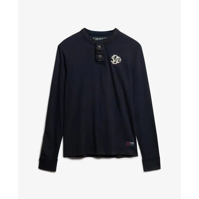 T-shirt met lange mouwen Superdry Vintage Athletic Grandad