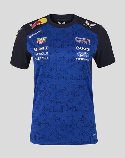 Oracle Red Bull Racing Teamline Dames shirt 2026 Maat XXL - Max Verstappen - Isack Hadjar