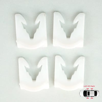 BWR5114 Lot de 4 clips de fixation pour lève-vitre Fiat Tempra 159 Tipo 160 Alfa Romeo 155 7595321 7595322