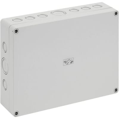 Spelsberg TK PC 2518-6F-M Installatiebehuizing 180 x 254 x 63 Polystereen, Polycarbonaat, Polyurethaan, Polyamide Lichtgrijs 1 stuk(s)