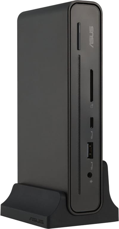 ASUS Triple Display USB-C Dock Duo DC301 Bedraad Zwart