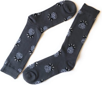 Hipperboo® 3 Paar Bamboe Sokken | Maat 36-41 | Dames sokken | Grijs | Bamboe Kousen | Ananas Sokken