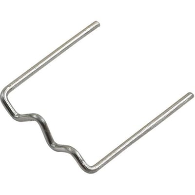 KS Tools 150.1063 Reparatieklem u-vorm, gelegeerd staal, Ø 0,8 mm, 50 stuks