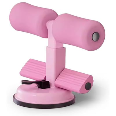 Fitnessapparatuur Sit-up Stang Push-up Assistent Getrainde Buik Armen Maag Dijen Benen Thuisfitness Draagbaar Gereedschap pink