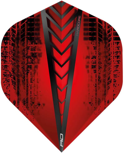 Red Dragon Hardcore Radical Red - Dart Flights