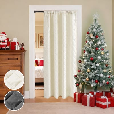 MUPOO Isolerende thermische Gordijnen verduisterend verduisterend Kant En Klaar 280gsm Met Plooiband - Meerdere Ophangmogelijkheden, Koud, Warmte, Lichtblokkering, Zware Qualiteit, Gratis Tiebacks - Voor Thuis/Kantoor/Hotel - Beige - 140x175cm