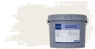 Wixx Plafond & Muren Matt - 5L - RAL 9010 Zuiverwit