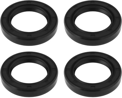 Dailygoods- Olieafdichtingen - 4 x Skelettische Afdichtingen - Dubbele Lip - Nitrilrubber - 32 x 48 x 8 mm - Waterdicht/Stofdicht - Afdichting