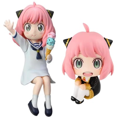 Anime Leuke Yor Forger Actiefiguur Spy×family Manga Figuren Anya Forger Serie Perifere Model PVC Verzameling Model Speelgoed Cadeaus