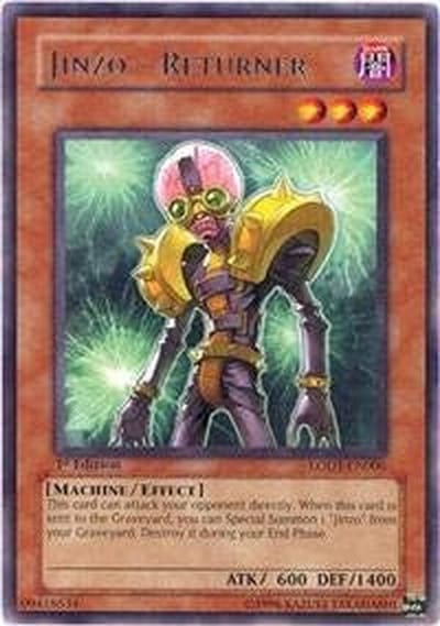 Yu-Gi-Oh! Zeldzame Verzamelkaart - Jinzo - Returner - Light of Destruction