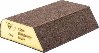 Schuurblok met schuine kant korrel 240 fijn 5 stuks 98 X 69