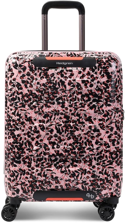 Hedgren Trolley Grip Spinner 55 Print Rose Elegance Roze