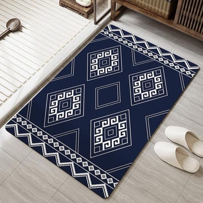 Badkamer Absorberende Mat Zachte Diatomeeënaarde Toiletdeur Antislip Mat Sneldrogend Toilet Huishoudelijke Mat Eenvoudig 45*70CM