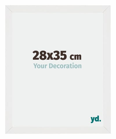 Your Decoration - Fotolijst 28x35 cm - MDF - Wit Hoogglans - Mura