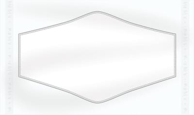 Barcode berlin C filter - 2 laags - wasbaar - een maat - 91813