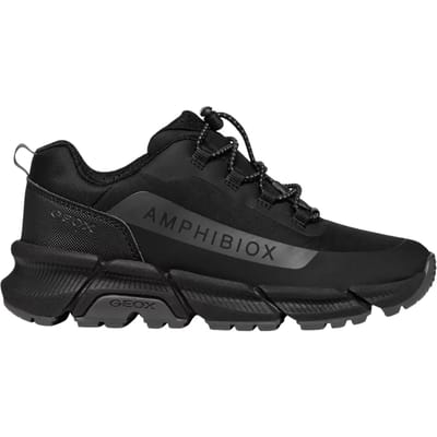 GEOX FLEXYPER PLUS ABX JONGENS Sneakers - ZWART/DONKERGRIJS - Maat 31