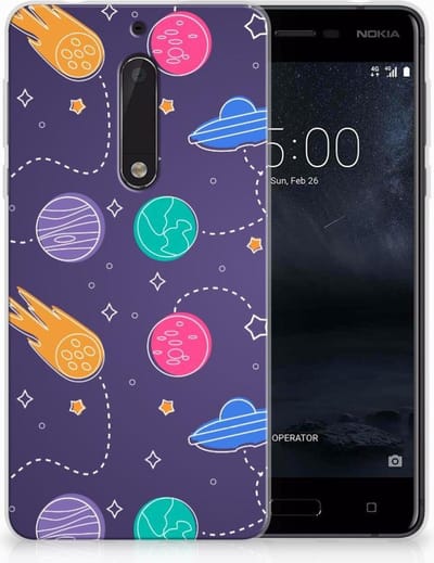 Nokia 5 Silicone Back Cover Space