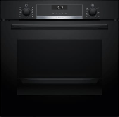 Bosch HBG537BB3 - Serie 6 - Inbouwoven - 71 l - Eenvoudig te reinigen: hydrolyse + Eco Clean Direct - Zwart