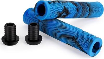 Universele Fietsstuurhandvatten 160mm voor Mountainbike en Scooter - Antislip Rubber met Vergrendeling