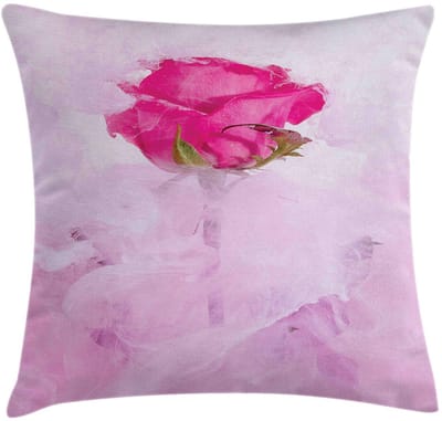 ABAKUHAUS kussenhoes decoratief – dubbelzijdig 40x40 cm – Licht mauve