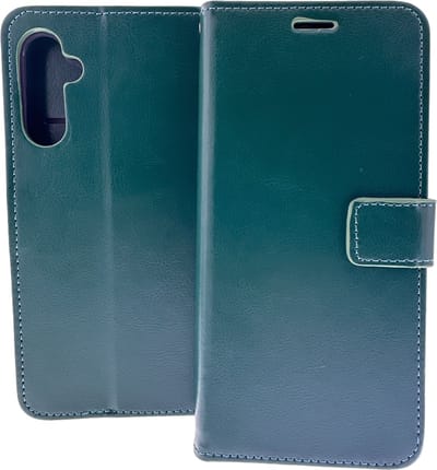 Bookcase Groen Geschikt voor Samsung Galaxy A24 4G & 5G - portemonnee hoesje - ZT Accessoires