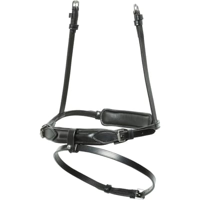 Gecombineerde neusriem voor paard, rechte gespen Kieffer Flash Ultrasoft Katy