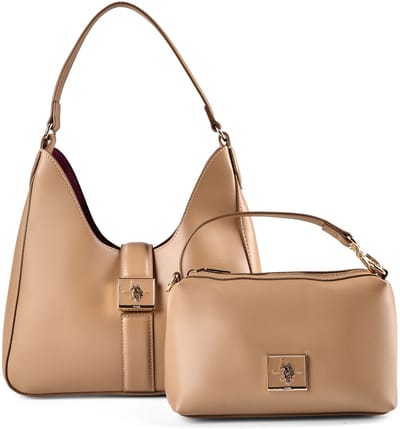 U.S. Polo Assn. Margaret Schoudertas 28 cm - Dames - powder