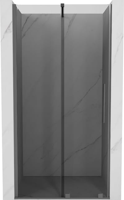 Mexen Velar schuifbare douchedeur 90 , grafiet, gun metal - 871-090-000-41-95