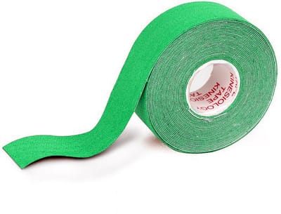 DW4Trading Kinesiotape Sporttape - Fysiotape - Waterproof - 2,5 cm x 5 meter - Groen