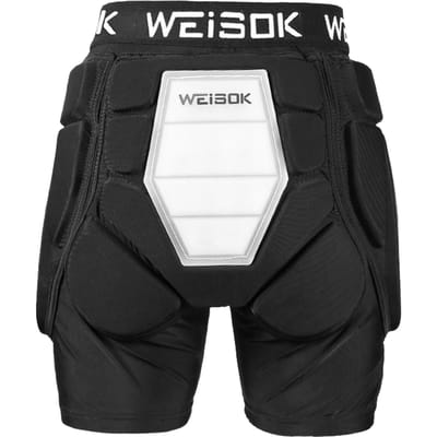 3D Beschermende Gevoerde Shorts Butt Pad Shorts EVA Siliconen Uitrustingsbescherming voor Snowboarden Skaten M
