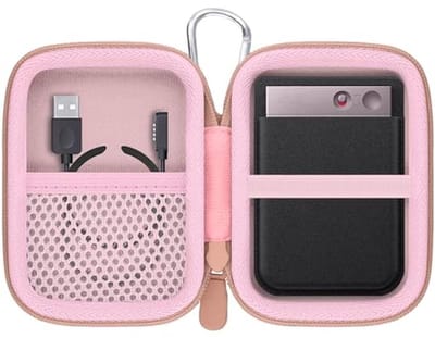 Hoes voor Voice Recorder - Beschermende opberghoes met karabijnhaak en elastische band
