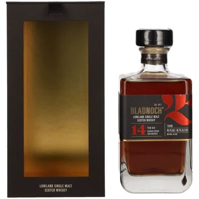 Bladnoch Whisky Bladnoch 14 Years Old Lowland Single Malt Oloroso Sherry Cask 46,7% Vol. 0,7l in geschenkverpakking