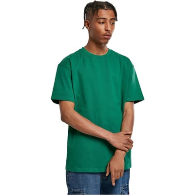 Urban Classics - Heavy Oversized Heren Tshirt - XS - Groen
