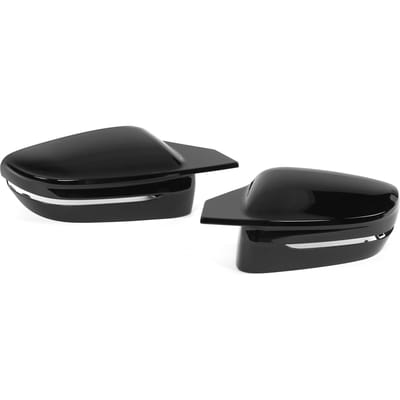 LHD voor G80 M3 Stijl Glanzend Zwarte Spiegelkappen Cover Vervanging voor 3 4 5 Serie G20 G22 G30 G11 G14