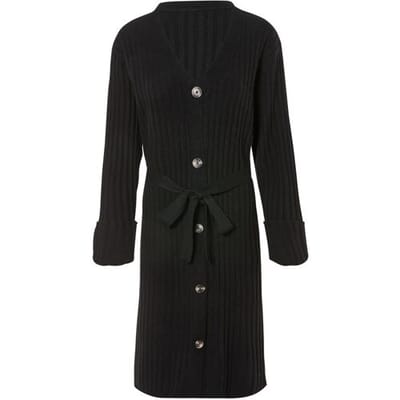 ESMARA Gebreid dames vest (Zwart, S (36/38))